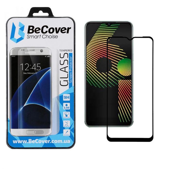 Захисне скло BeCover для Realme 6i Black (705045)