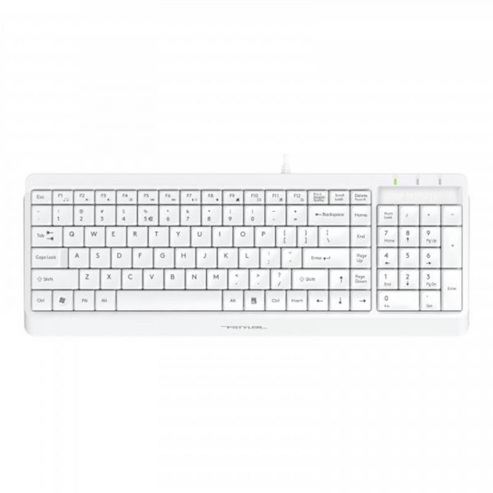 Клавіатура A4Tech Fstyler FK15 White USB