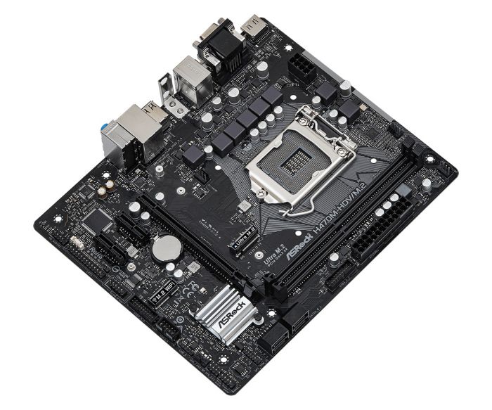 Материнська плата ASRock H470M-HDV/M.2 Socket 1200