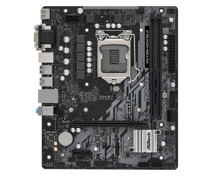 Материнська плата ASRock H510M-HDV/M.2 Socket 1200