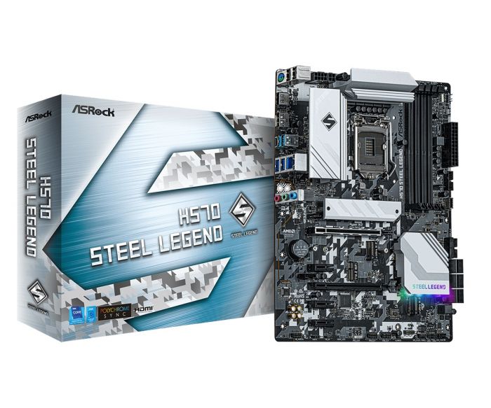 Материнська плата ASRock H570 Steel Legend Socket 1200