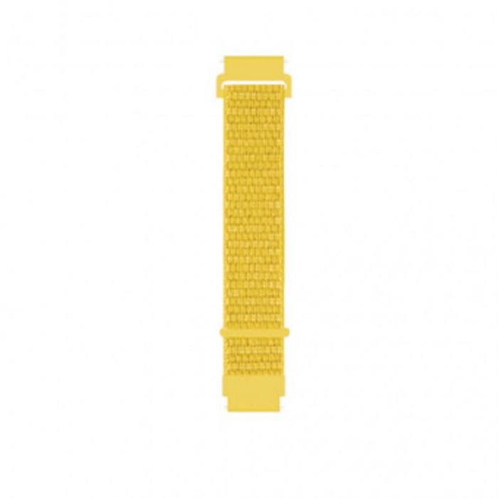 Ремінець BeCover Nylon Style для Xiaomi iMi KW66/Mi Watch Color/Haylou LS01/Watch S1 Active Yellow (705887)