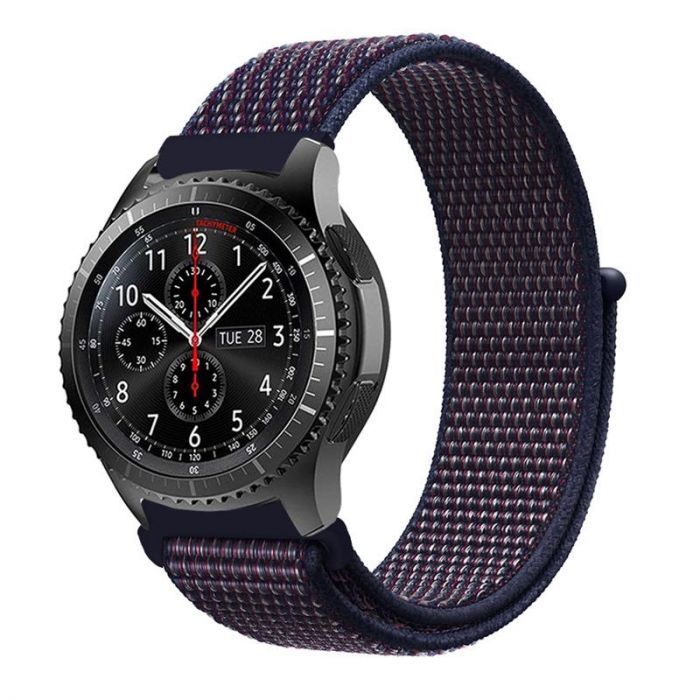 Ремінець BeCover Nylon Style для Garmin Vivoactive 3/3 Music/Vivomove HR/Vivomove Deep Blue (705862)