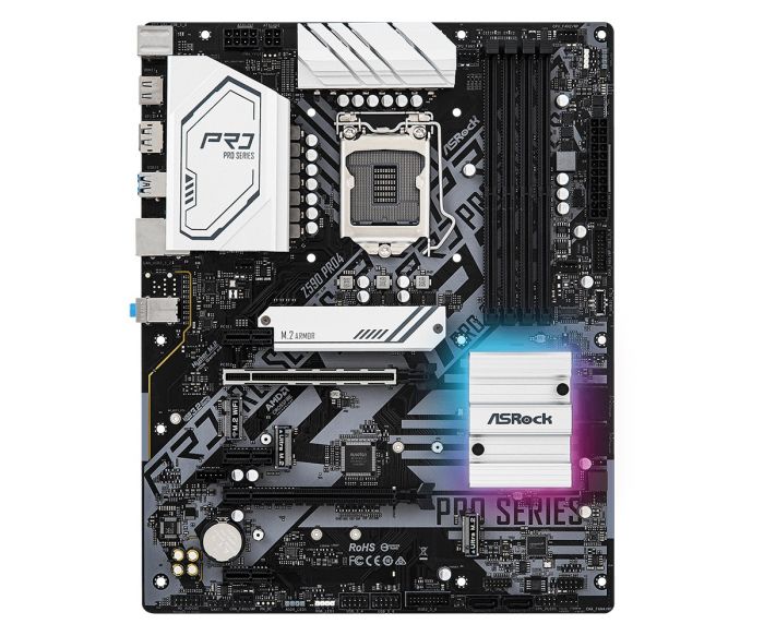 Материнська плата ASRock Z590 Pro4 Socket 1200