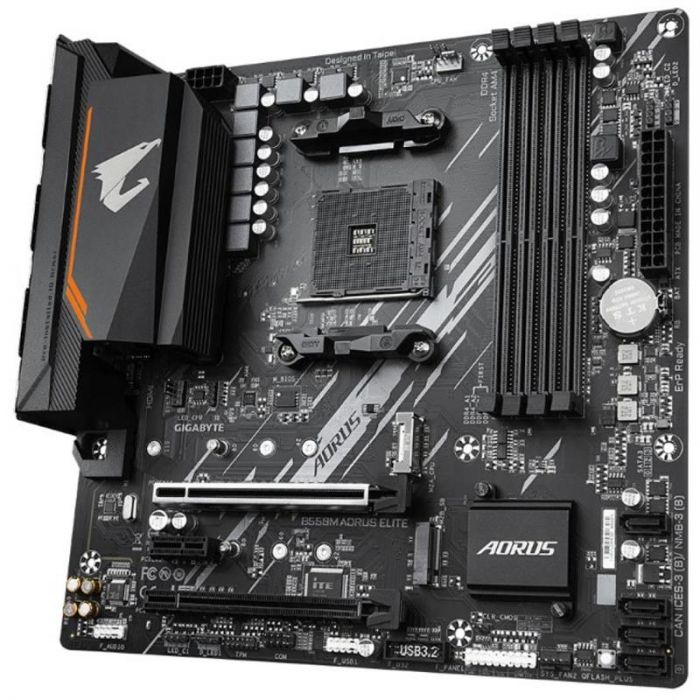 Материнська плата Gigabyte B550M Aorus Elite Socket AM4