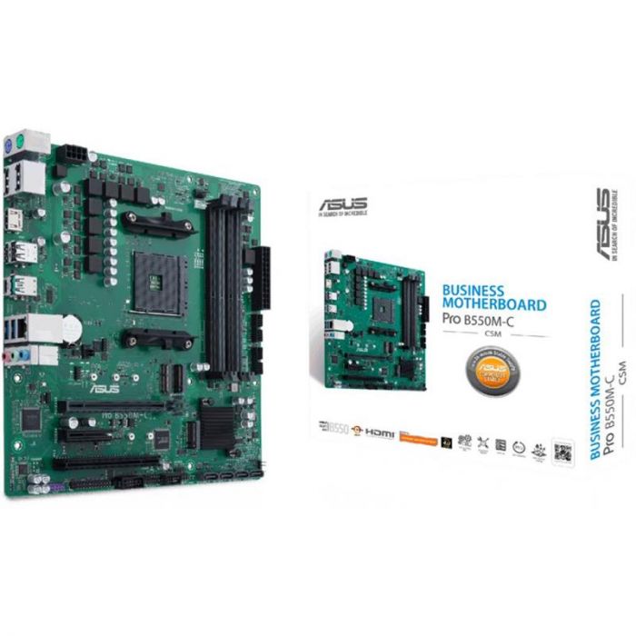 Материнська плата Asus Pro B550M-C/CSM Socket AM4