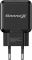 Мережевий зарядний пристрій Grand-X (1xUSB 5В/2.1А) Black (CH-03B)