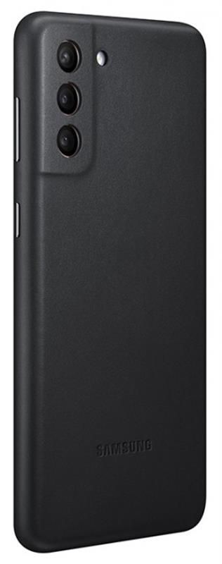 Чохол-накладка Samsung Leather Cover для Samsung Galaxy S21+ SM-G996 Black (EF-VG996LBEGRU)