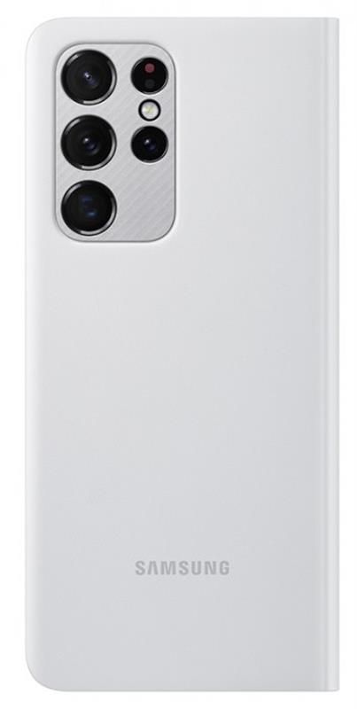 Чохол-книжка Samsung Smart Clear View Cover для Samsung Galaxy S21 Ultra SM-G998 Light Gray (EF-ZG998CJEGRU)