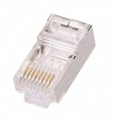 Конектор RJ 45 Pipo (PPRJ45-FTP/01003) Cat. 5 FTP, 100 шт/уп