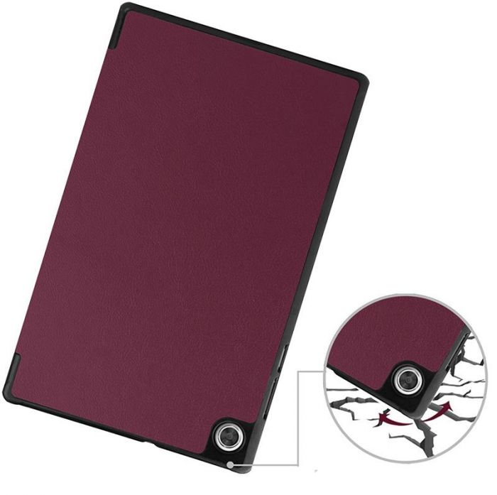 Чохол-книжка BeCover Smart для Lenovo Tab M10 HD 2nd Gen TB-X306 Red Wine (705974)