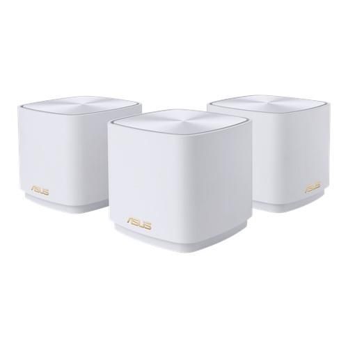 Бездротовий маршрутизатор Asus ZenWiFi AX Mini XD4 3PK White (XD4-3PK-WHITE)