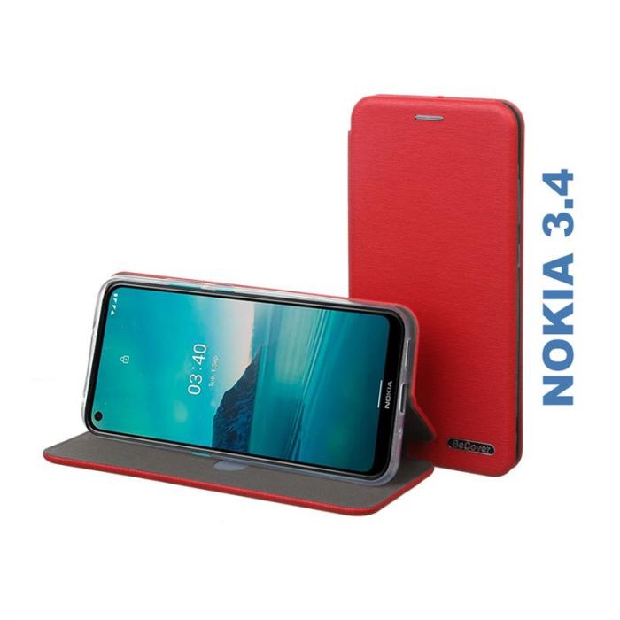 Чохол-книжка BeCover Exclusive для Nokia 3.4 Red (705731)