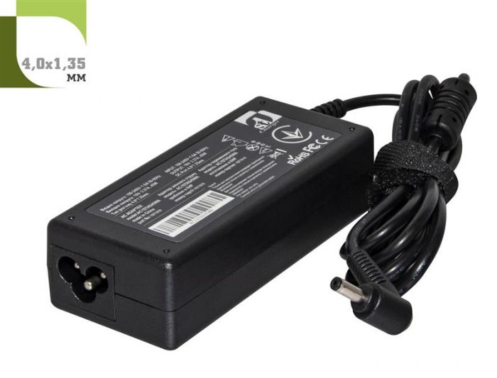 Блок живлення 1StCharger для ноутбука Asus 19V 45W 2.37A 4.0х1.35мм (AC1STAS45WA)