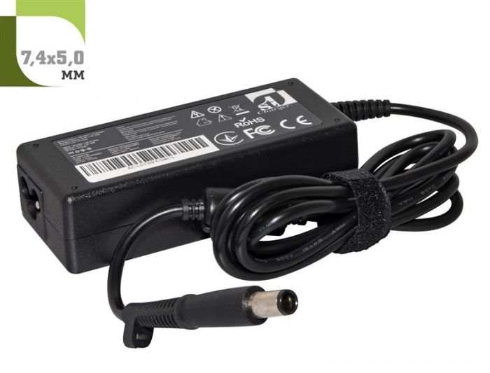 Блок живлення 1StCharger для ноутбука HP 18.5V 65W 3.5A 7.4х5.0мм (AC1STHP65WС1)