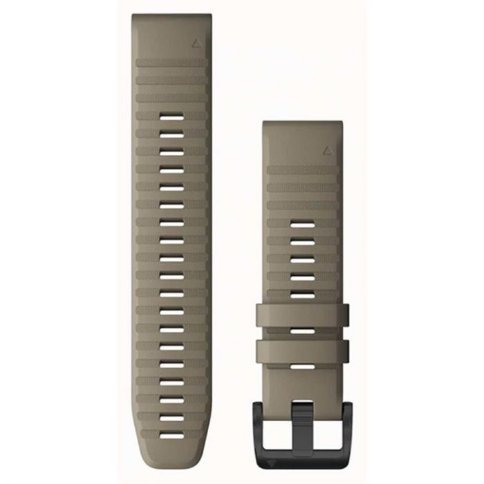 Ремінець Garmin QuickFit 22mm для Garmin Fenix 6 Dark Sandstone Silicone (010-12863-02)