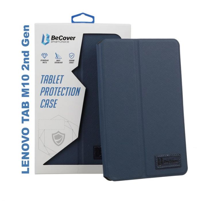 Чохол-книжка BeCover Premium для Lenovo Tab M10 TB-X306F HD 2nd Gen Deep Blue (705631)