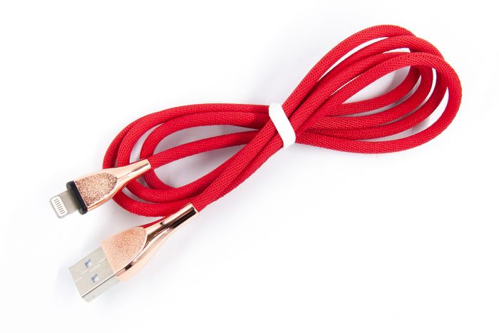Кабель Dengos USB-Lightning 1м Red (NTK-L-SET-RED)