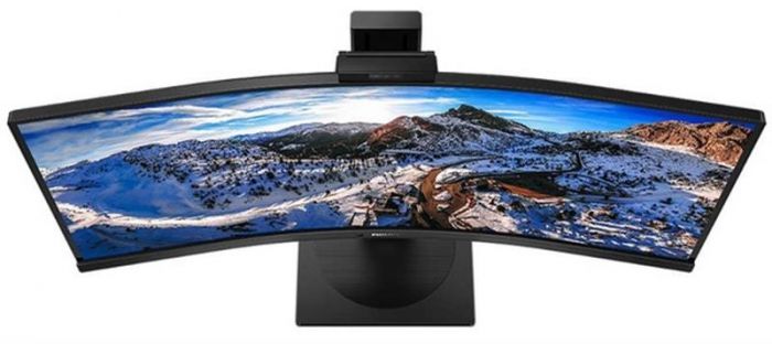 Монiтор Philips 34" 346P1CRH/00 VA Black Curved
