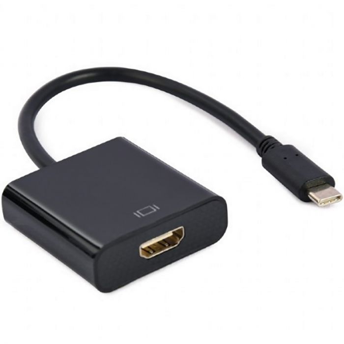 Адаптер Cablexpert USB Type-C - HDMI (M/F) Black (A-CM-HDMIF-04)