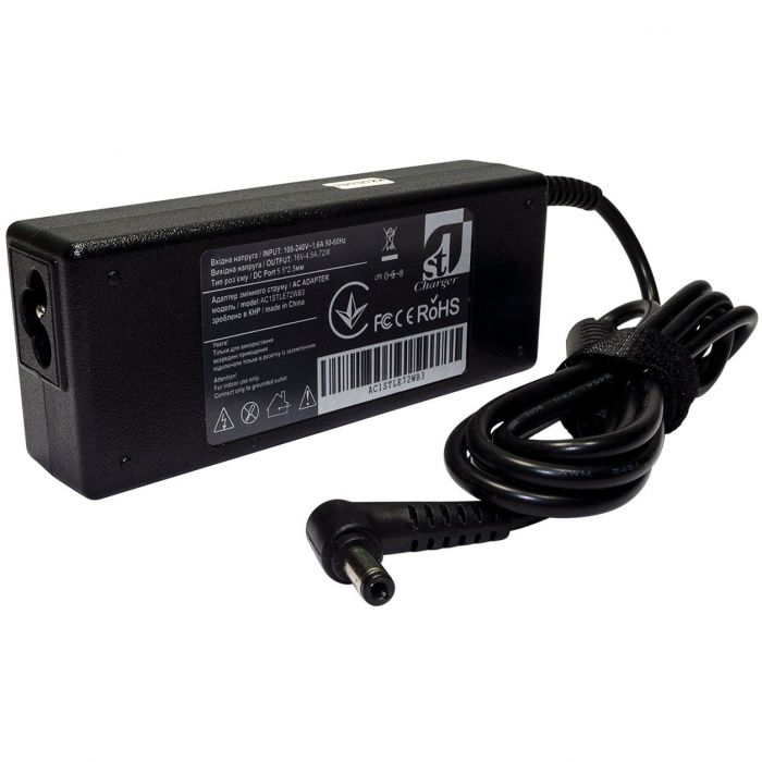 Блок живлення 1StCharger для ноутбука Lenovo 16V 72W 4.5A 5.5х2.5мм (AC1STLE72WB3)