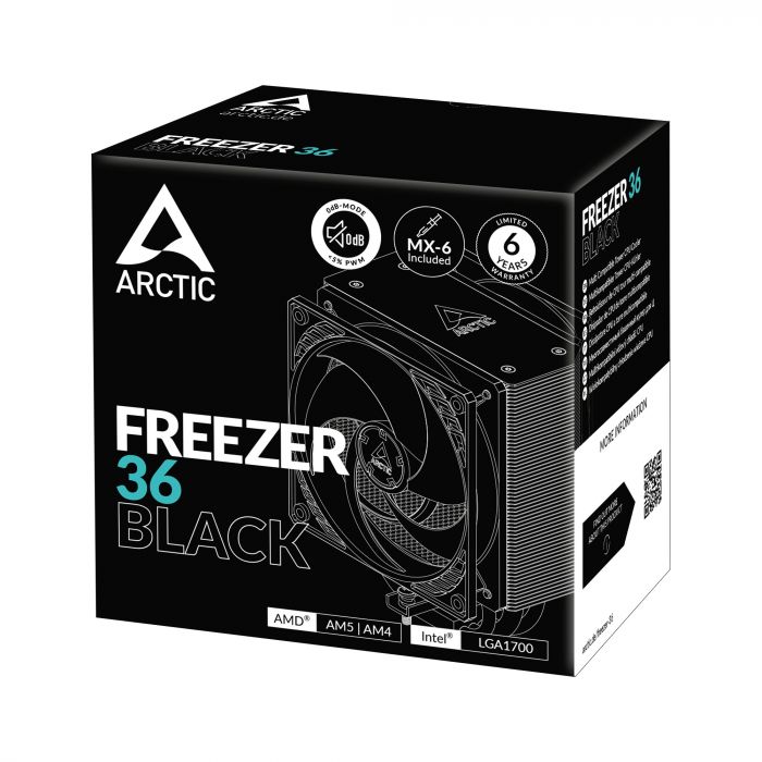 Кулер процесорний Arctic Freezer 36 Black (ACFRE00123A)
