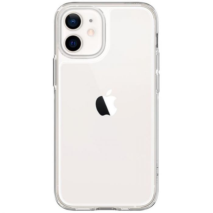 Чохол-накладка Spigen Quartz Hybrid для Apple iPhone 12 Mini Crystal Clear (ACS01748)