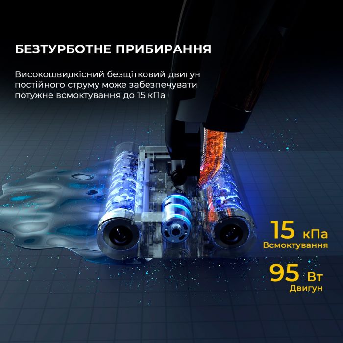 Акумуляторний миючий пилосос Deerma VX96W (DEM-VX96W)