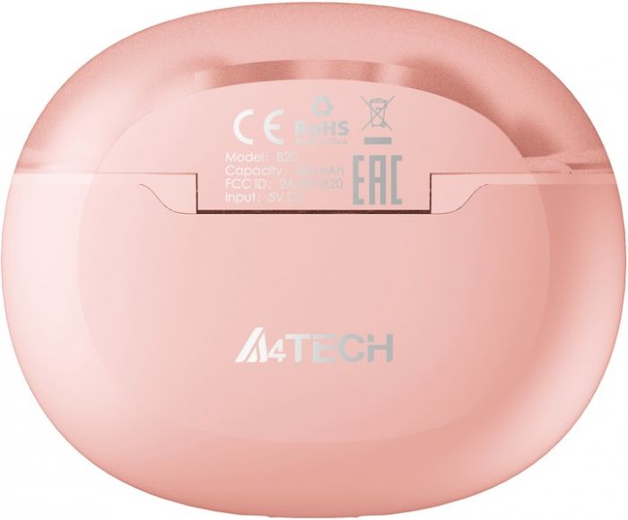 Bluetooth-гарнітура A4Tech B27 Baby Pink