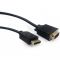 Кабель Cablexpert DisplayPort - VGA (M/M), 1.8 м, чорний (CCP-DPM-VGAM-6) пакет