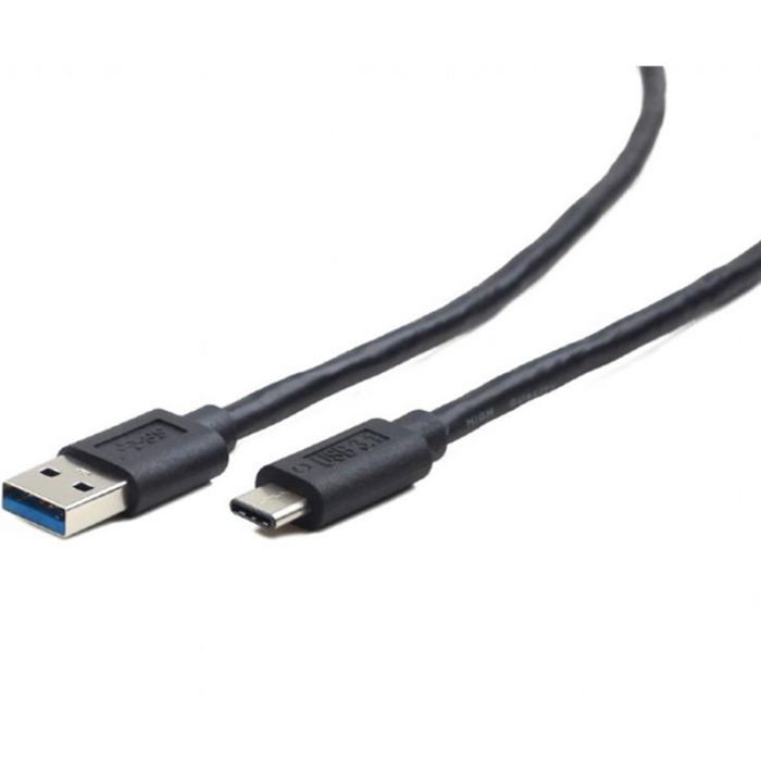 Кабель Cablexpert USB - USB Type-C V 3.0 (M/M), 1 м, преміум, чорний (CCP-USB3-AMCM-1M)