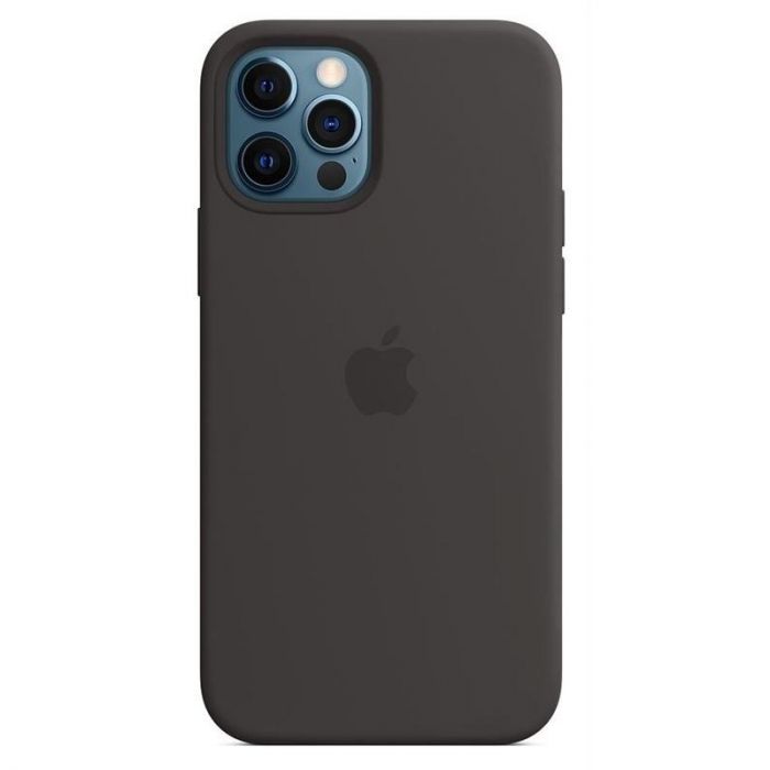 Чохол-накладка Apple Silicone Case with MagSafe для Apple iPhone 12 Pro Max Black (MHLG3)