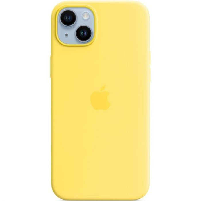 Чохол-накладка Apple Silicone Case with MagSafe для Apple iPhone 14 Plus Canary Yellow (MQUC3)