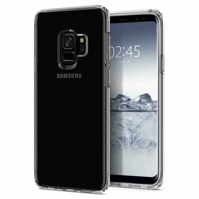 Чохол-накладка Spigen Liquid Crystal для Samsung Galaxy S9 SM-G960 Crystal Clear (592CS22826)