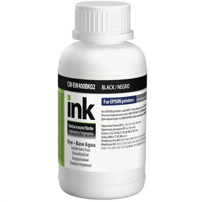 Чорнило ColorWay Epson T26/C91 (Black) (ColorWay-EW400BK02) 200мл