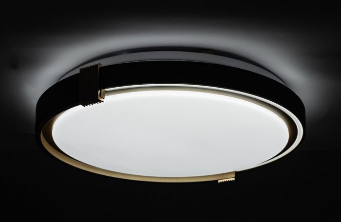 COLISEUM матовий 60W 395*60мм 3000К-6500К з ДК чорне золото