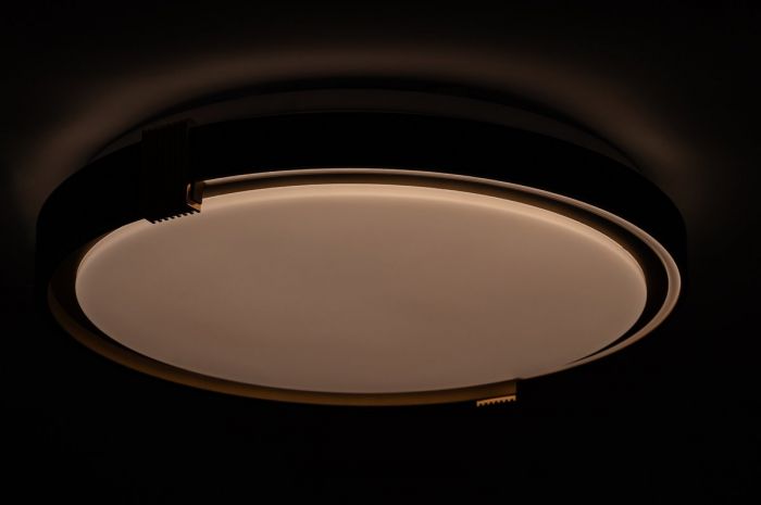 COLISEUM матовий 60W 395*60мм 3000К-6500К з ДК чорне золото