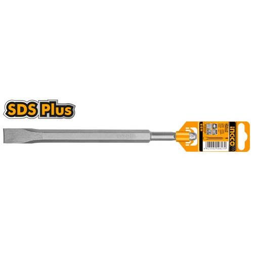 Зубило плоске SDS Plus 14×250×40 мм INGCO