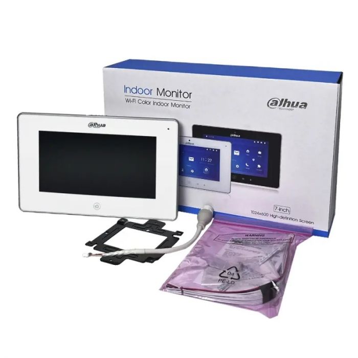 IP-відеодомофон Dahua DHI-VTH5221DW-S2 White