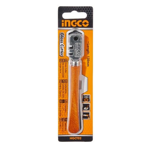 Склоріз 130 мм 6 різаків дерев’яна ручка INGCO