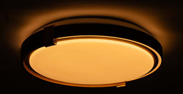 COLISEUM матовий 60W 395*60мм 3000К-6500К з ДК чорне золото