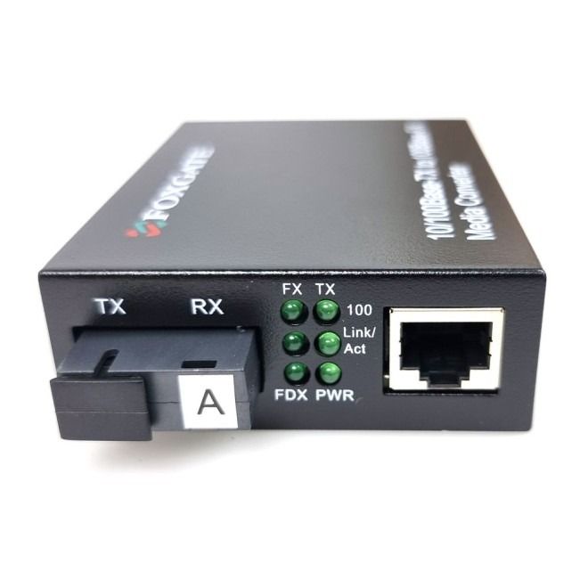 Медіаконвертер FoxGate EC-B-0,1-1SM-1310nm-20 Медіаконвертер FoxGate EC-B-0,1-1SM-1310nm-20