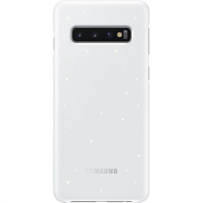 Чохол-накладка Samsung LED Cover для Samsung Galaxy S10 SM-G973 White (EF-KG973CWEGRU)