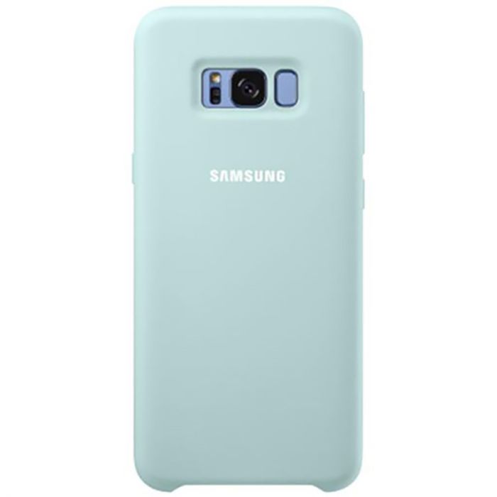 Чохол-накладка Samsung Silicone Cover для Samsung Galaxy S8 G950 Blue (EF-PG950TLEGRU)