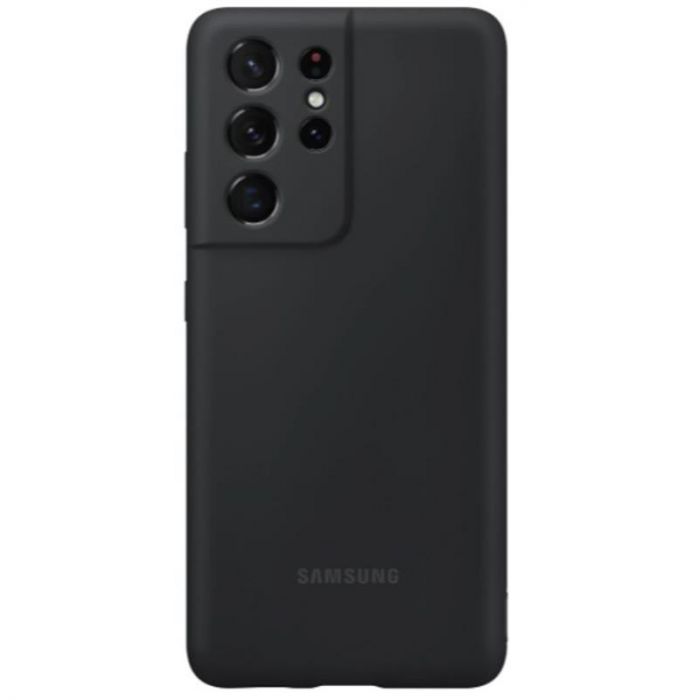 Чохол-накладка Samsung Silicone Cover для Samsung Galaxy S21 Ultra SM-G998 Black (EF-PG998TBEGRU)