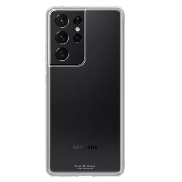 Чохол-накладка Samsung Clear Cover для Samsung Galaxy S21 Ultra SM-G998 Transparent (EF-QG998TTEGRU)