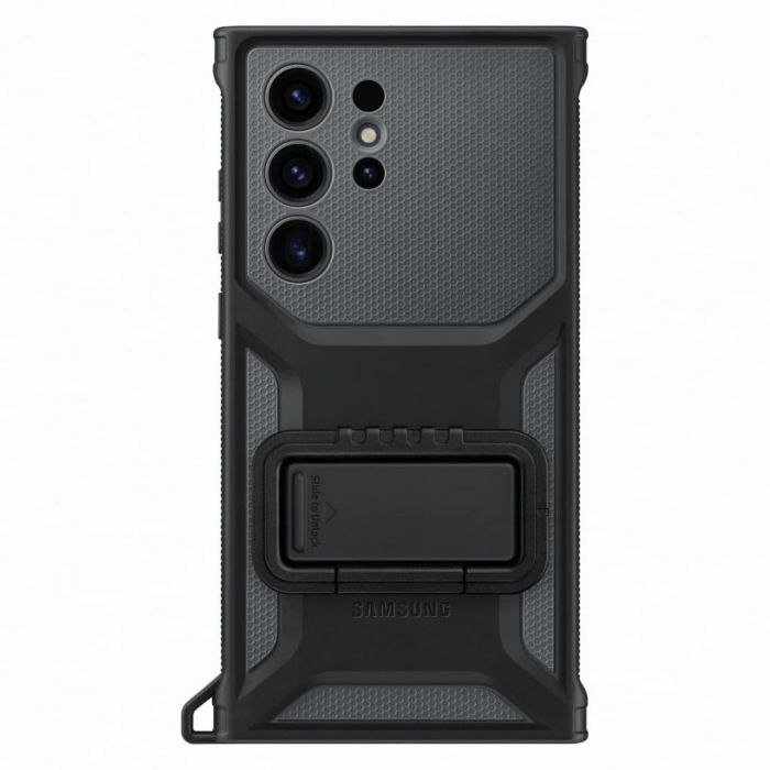 Чохол-накладка Samsung Rugged Gadget Cover для Samsung Galaxy S23 Ultra Titan (EF-RS918CBEGRU)