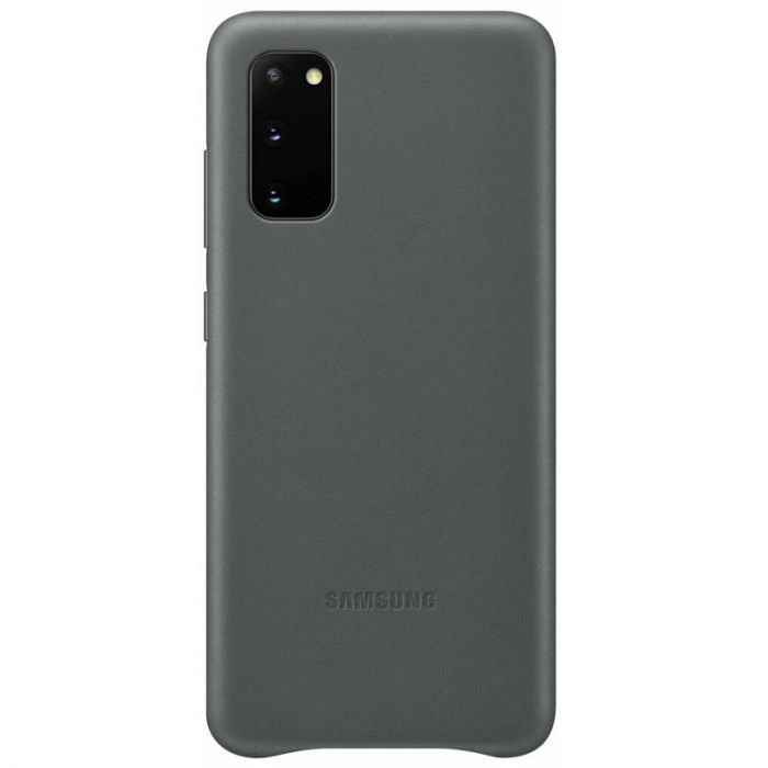 Чохол-накладка Samsung Leather Cover для Samsung Galaxy S20 SM-G980 Gray (EF-VG980LJEGRU)