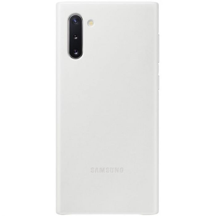 Чохол-накладка Samsung Leather Cover для Samsung Galaxy Note10 SM-N970 White (EF-VN970LWEGRU)