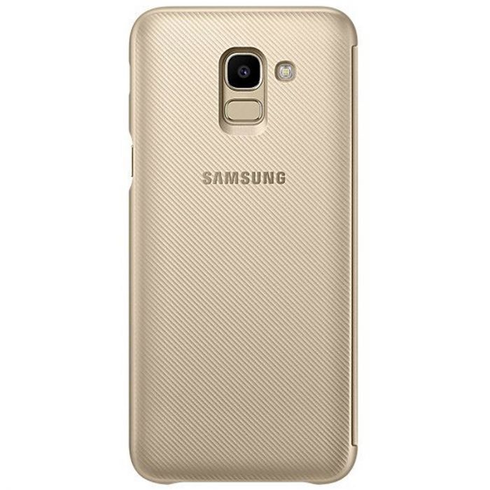 Чохол-книжка Samsung Wallet Cover для Samsung Galaxy J6 SM-J600 Gold (EF-WJ600CFEGRU)